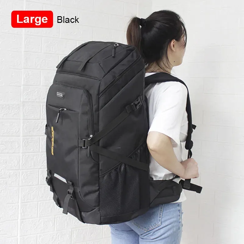 50L/80L Large Capacity Backpack Climbing Camping Hiking Rucksack