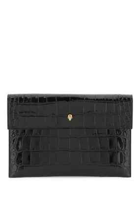 Alexander mcqueen skull envelope pouch