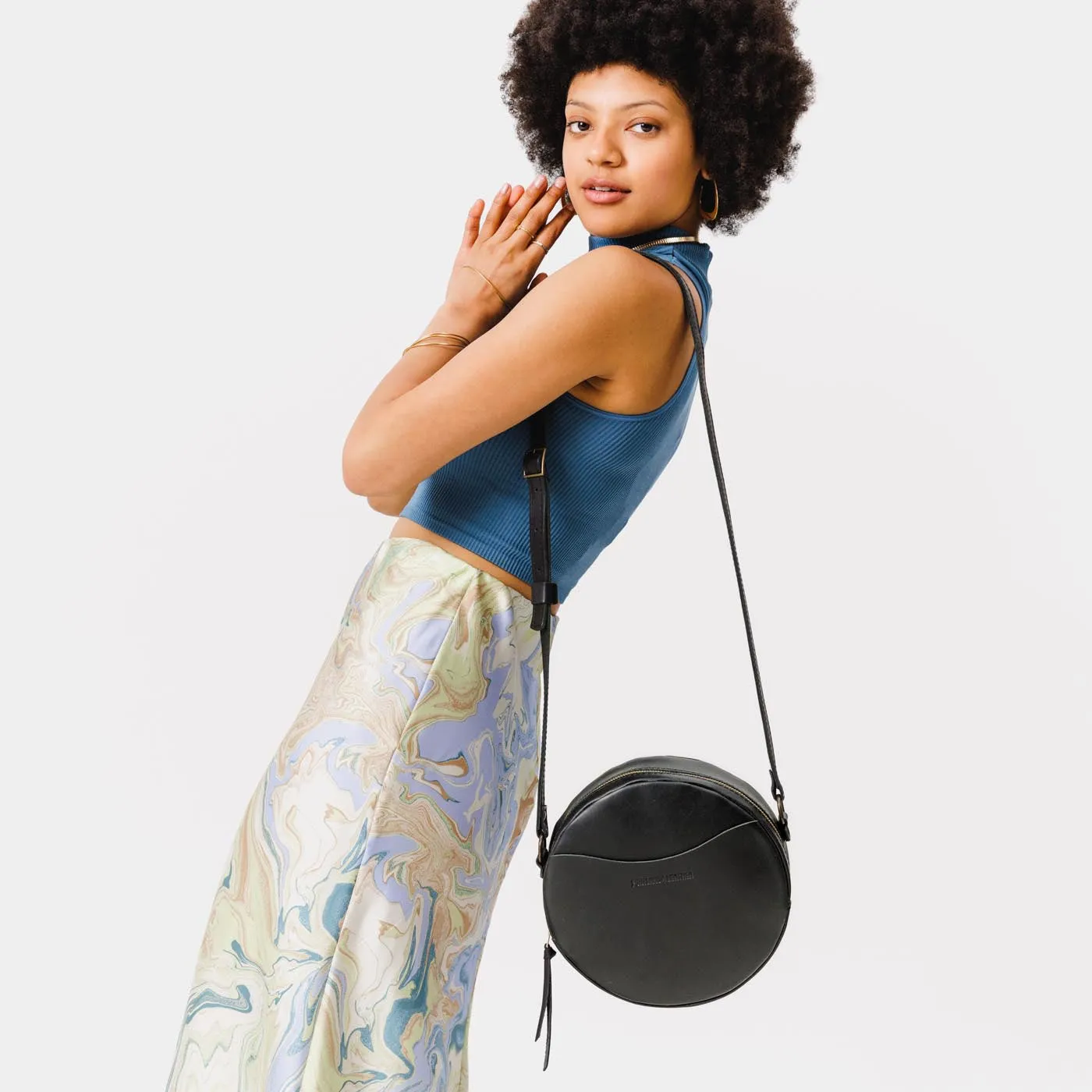 'Almost Perfect' Circle Crossbody