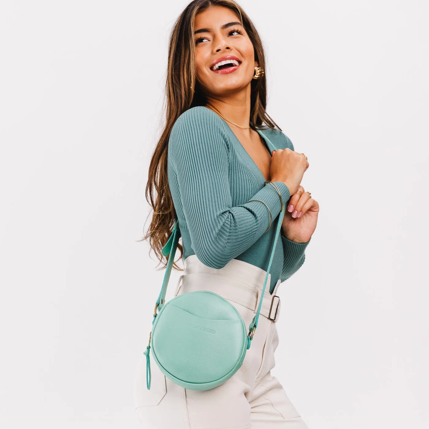 'Almost Perfect' Circle Crossbody