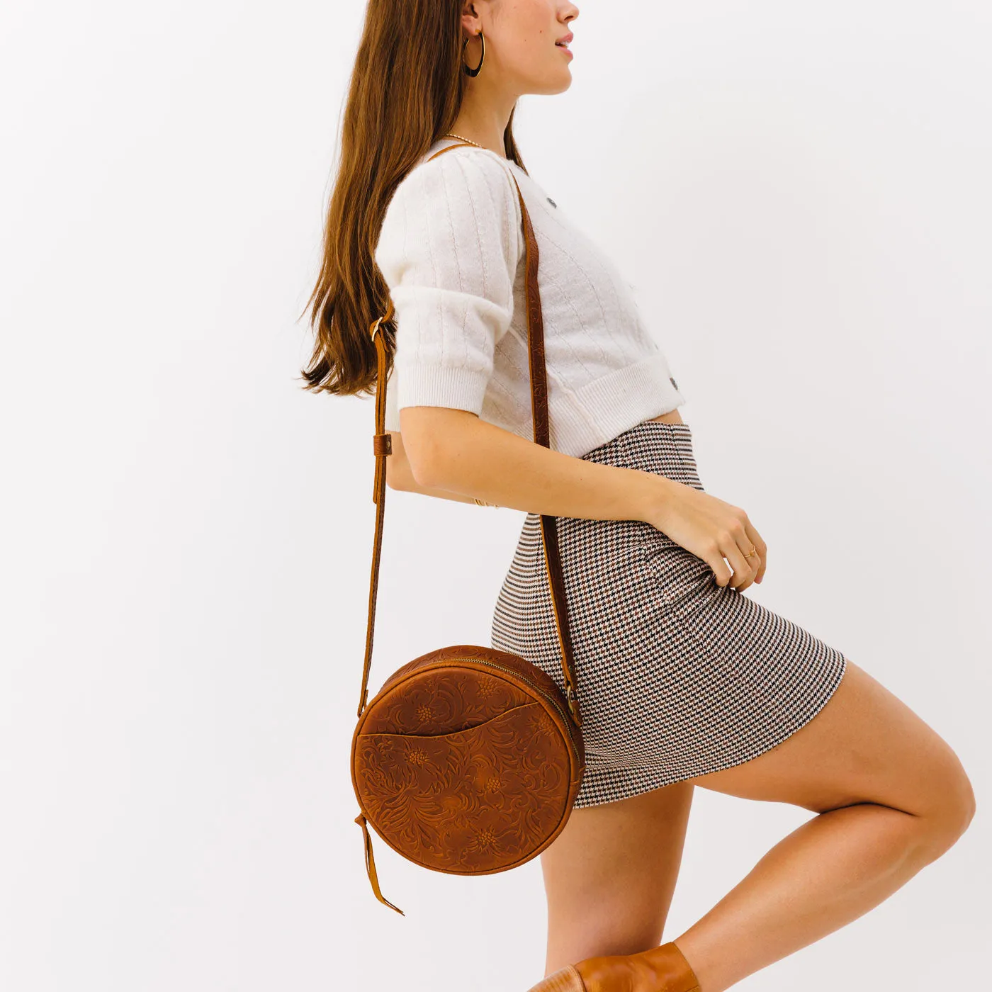 'Almost Perfect' Circle Crossbody