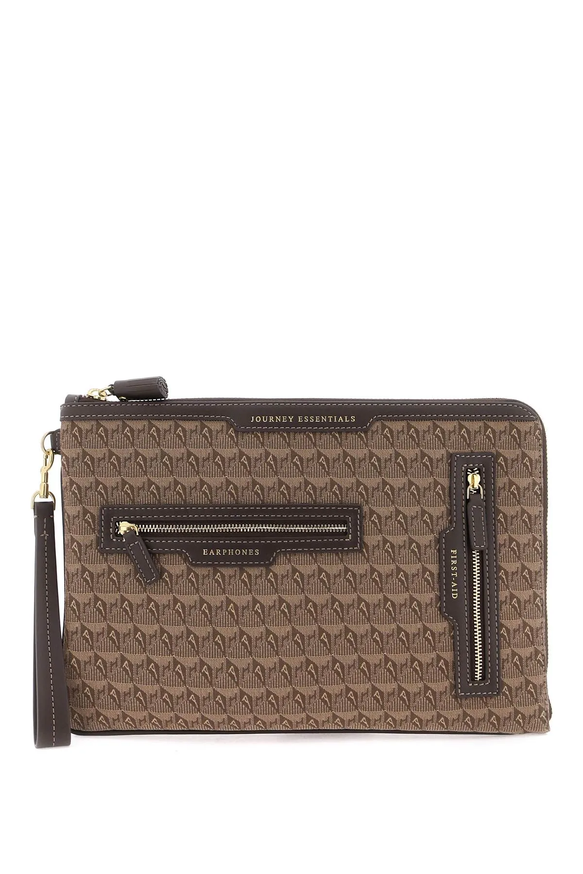 Anya hindmarch journey essentials jacquard pouch