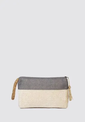 Block A Clutch | Gray