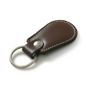 Brown Leather Keyring