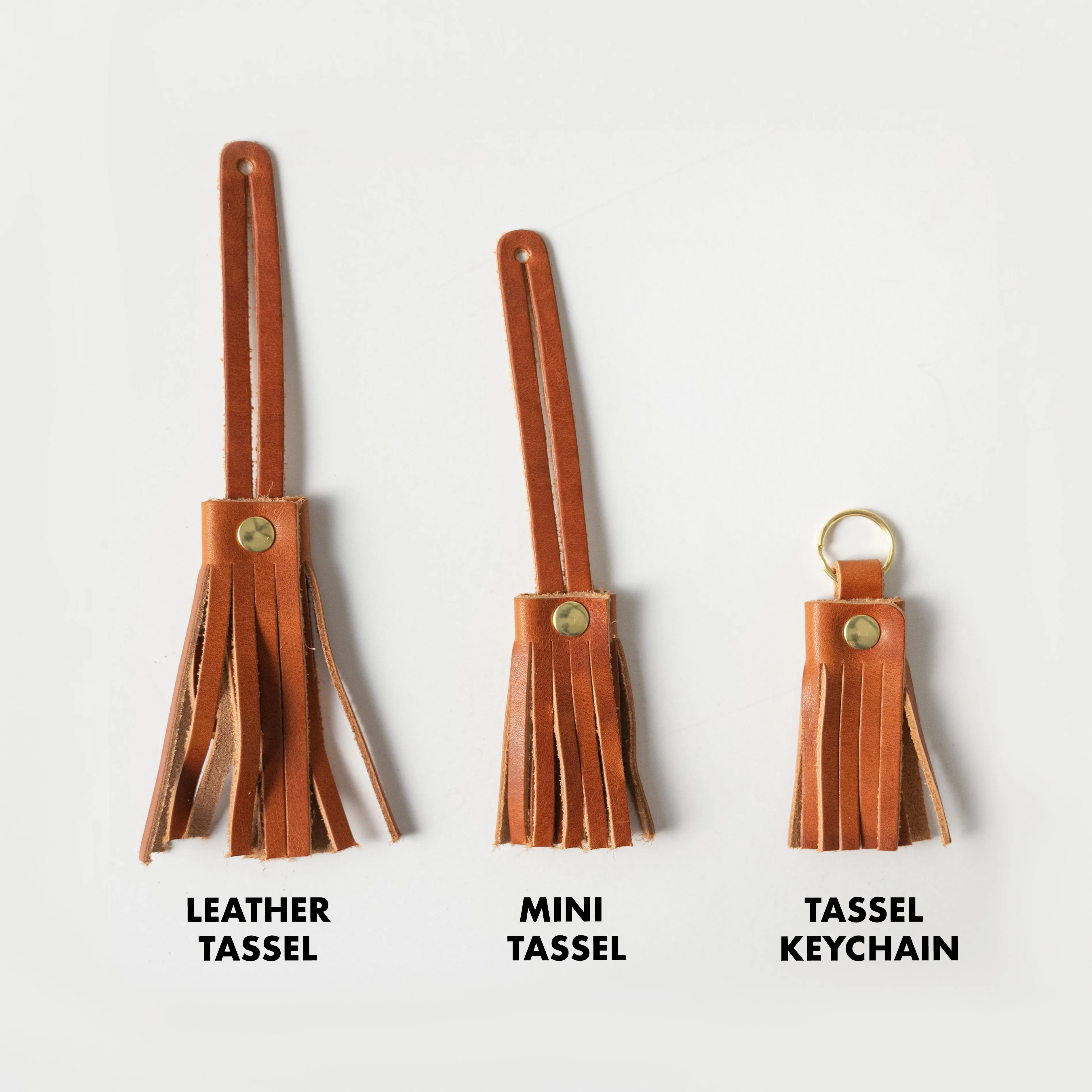 Cerulean Cypress Leather Tassel