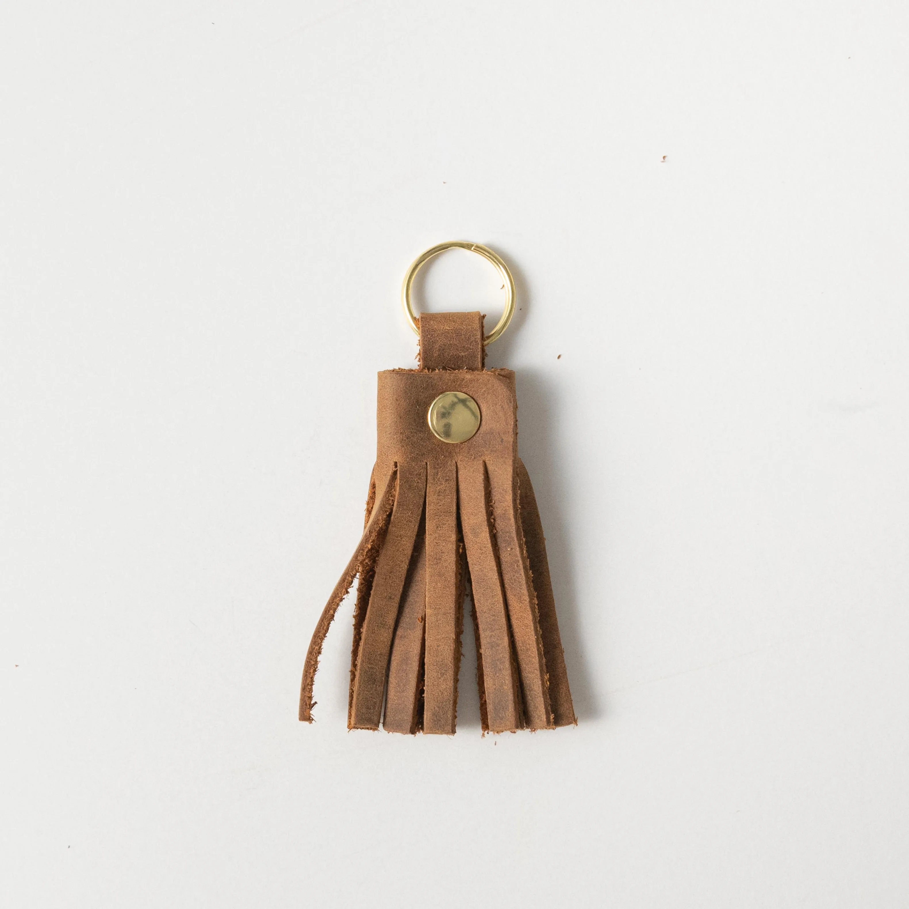 Crazy Horse Tassel Keychain