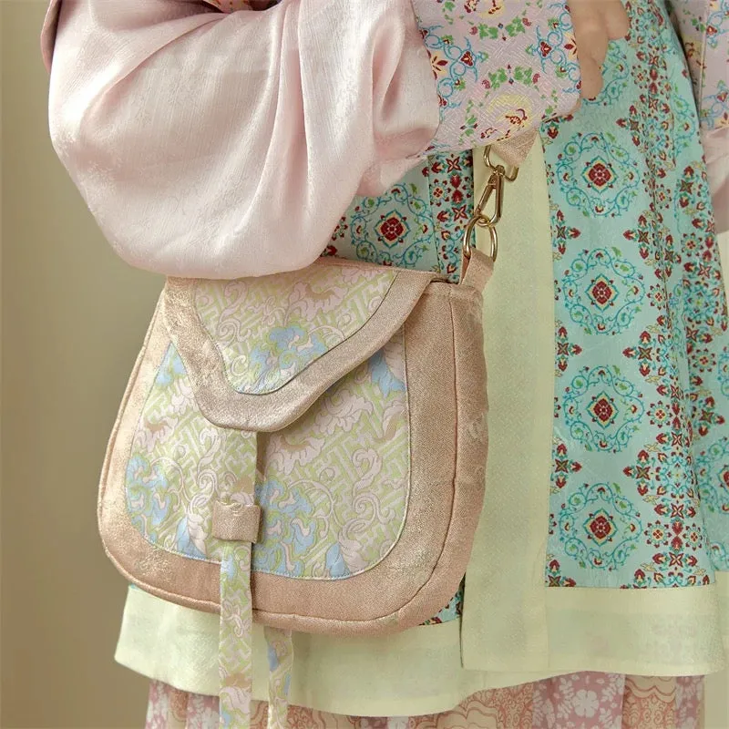 Crossbody Bag for Hanfu & Cheongsam - Peony Dews