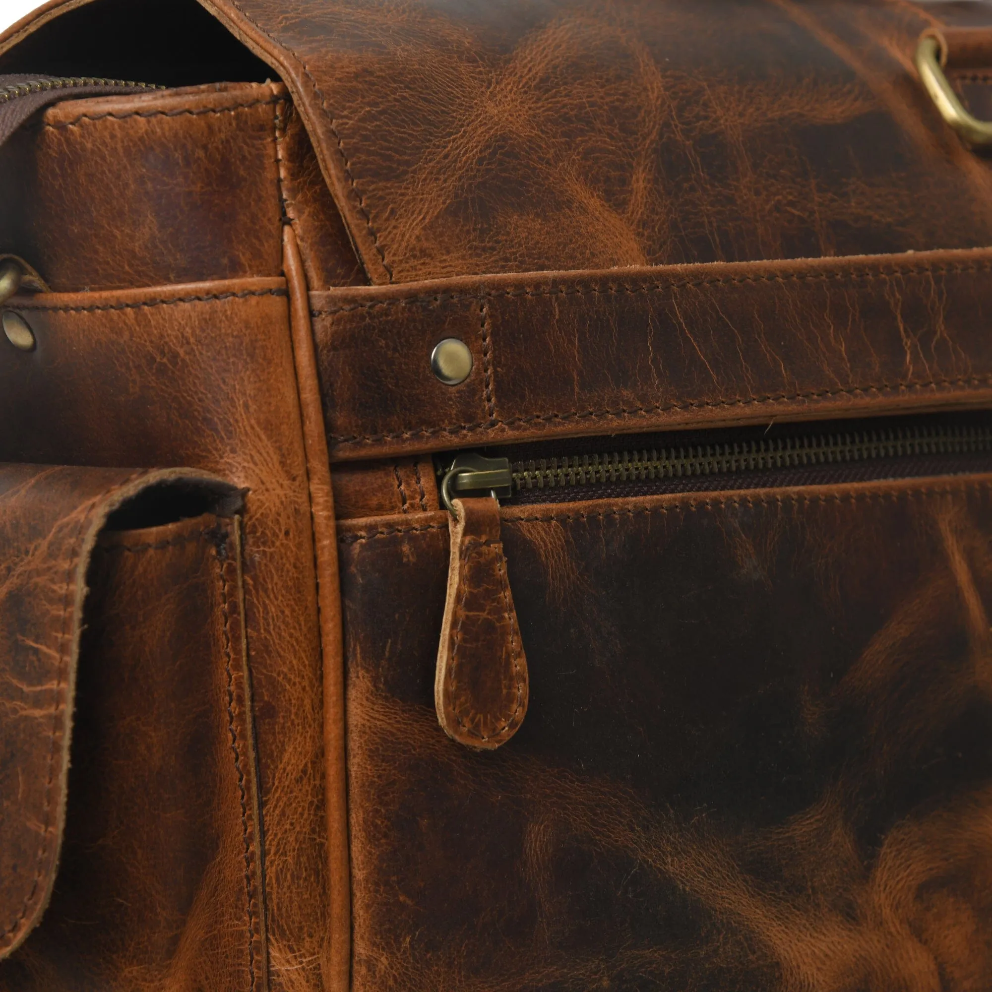 Dakota Rugged Briefcase Messenger