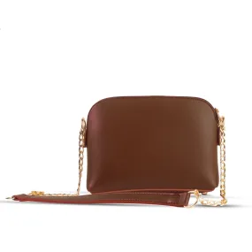 FLEXI KIDS CHOCO BROWN CROSSBODY