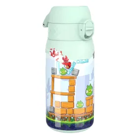 Leak Proof Kids' Water Bottle, Stainless Steel, Angry Birds Game Level, 400ml (13oz)