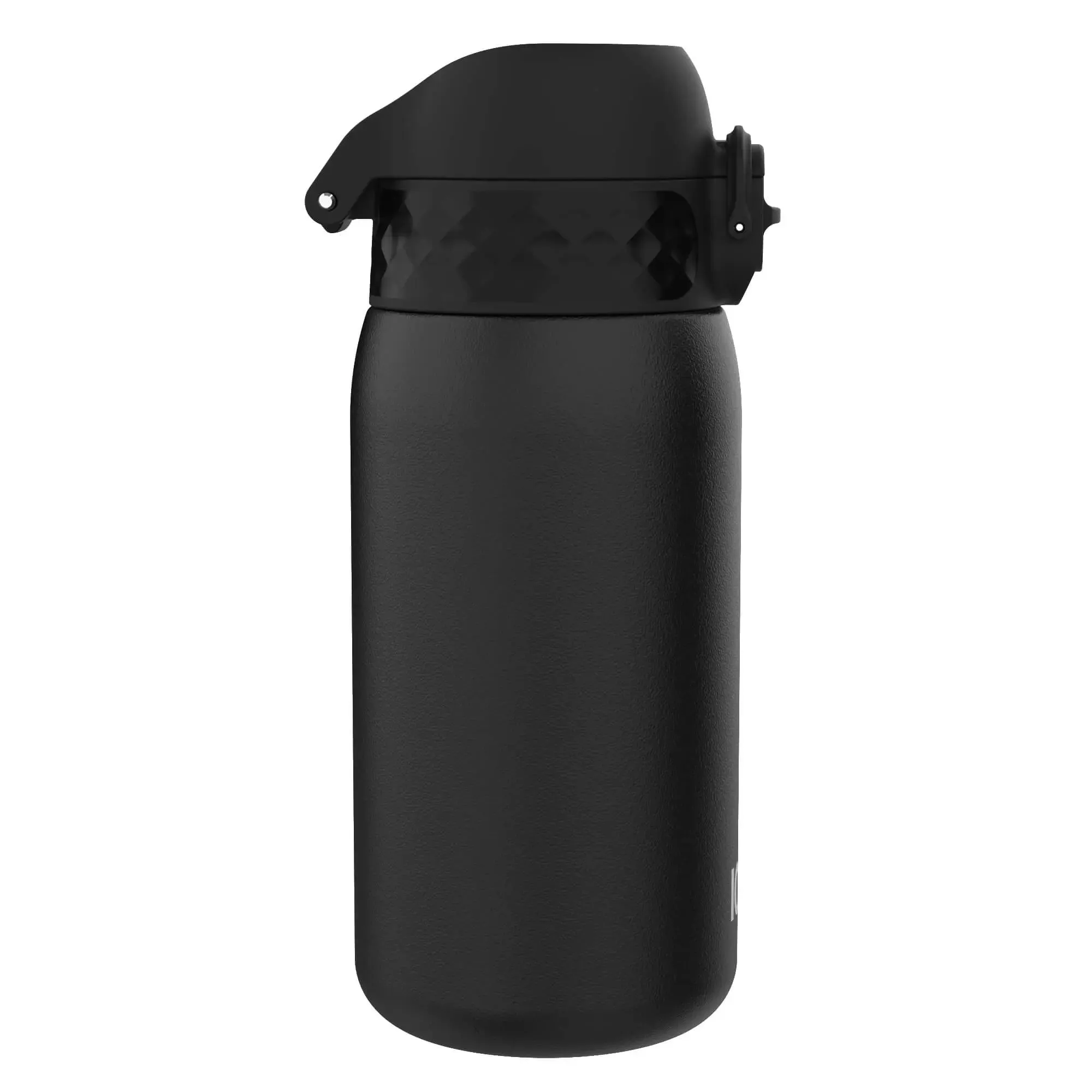 Leak Proof Water Bottle, Stainless Steel, Black, 400ml (13oz)