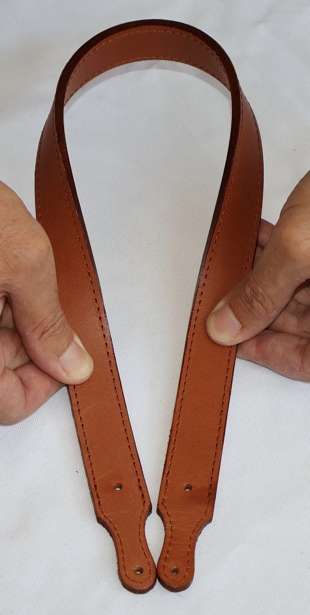 Leather Bag Handles - Genuine Leather Shoulder Straps, Durable & Stylish Replacement Handles for Bags  59cm/23" Length