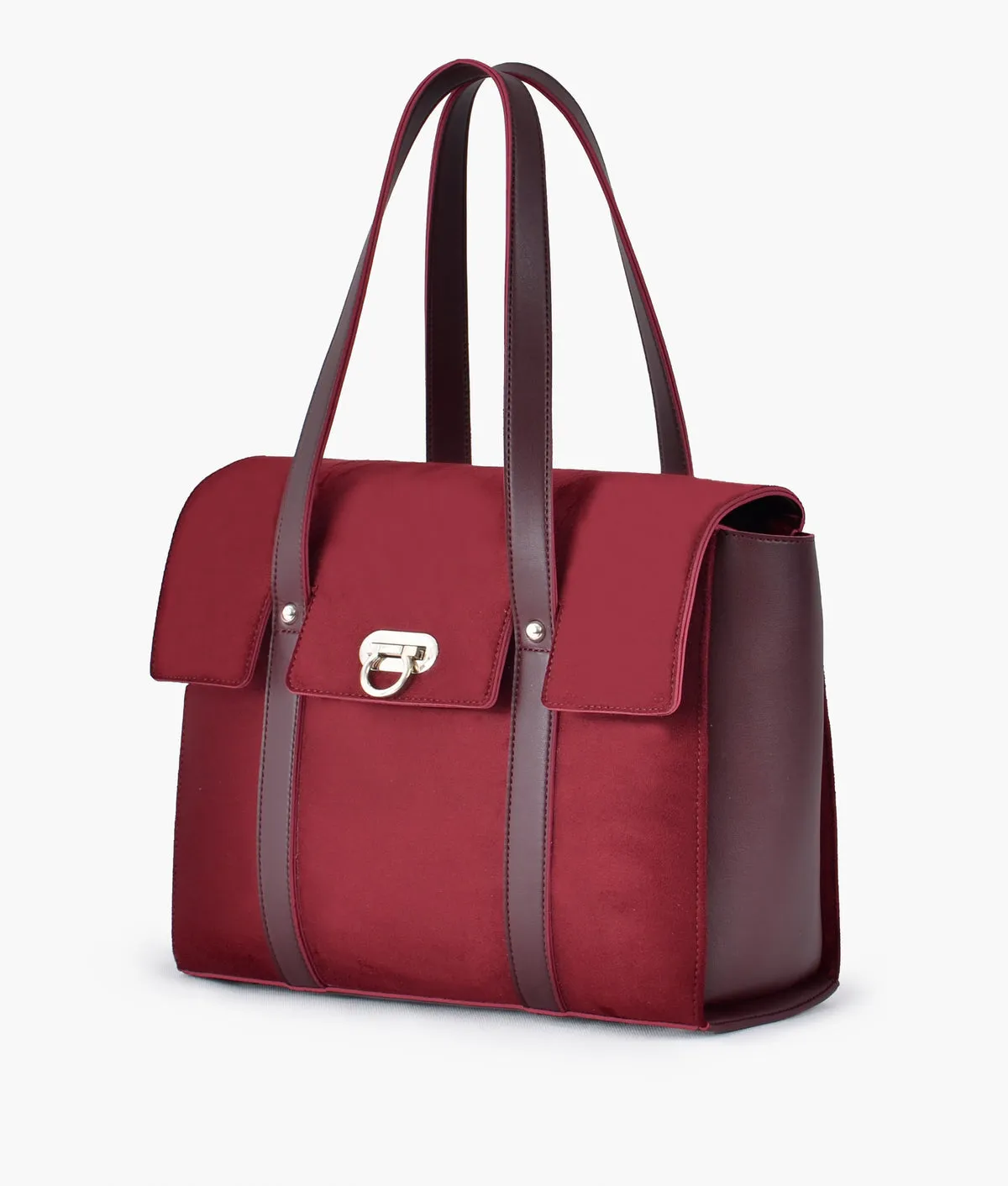 Maroon valvet pacious Weekender Totes: Perfect for Travel & Adventures 604