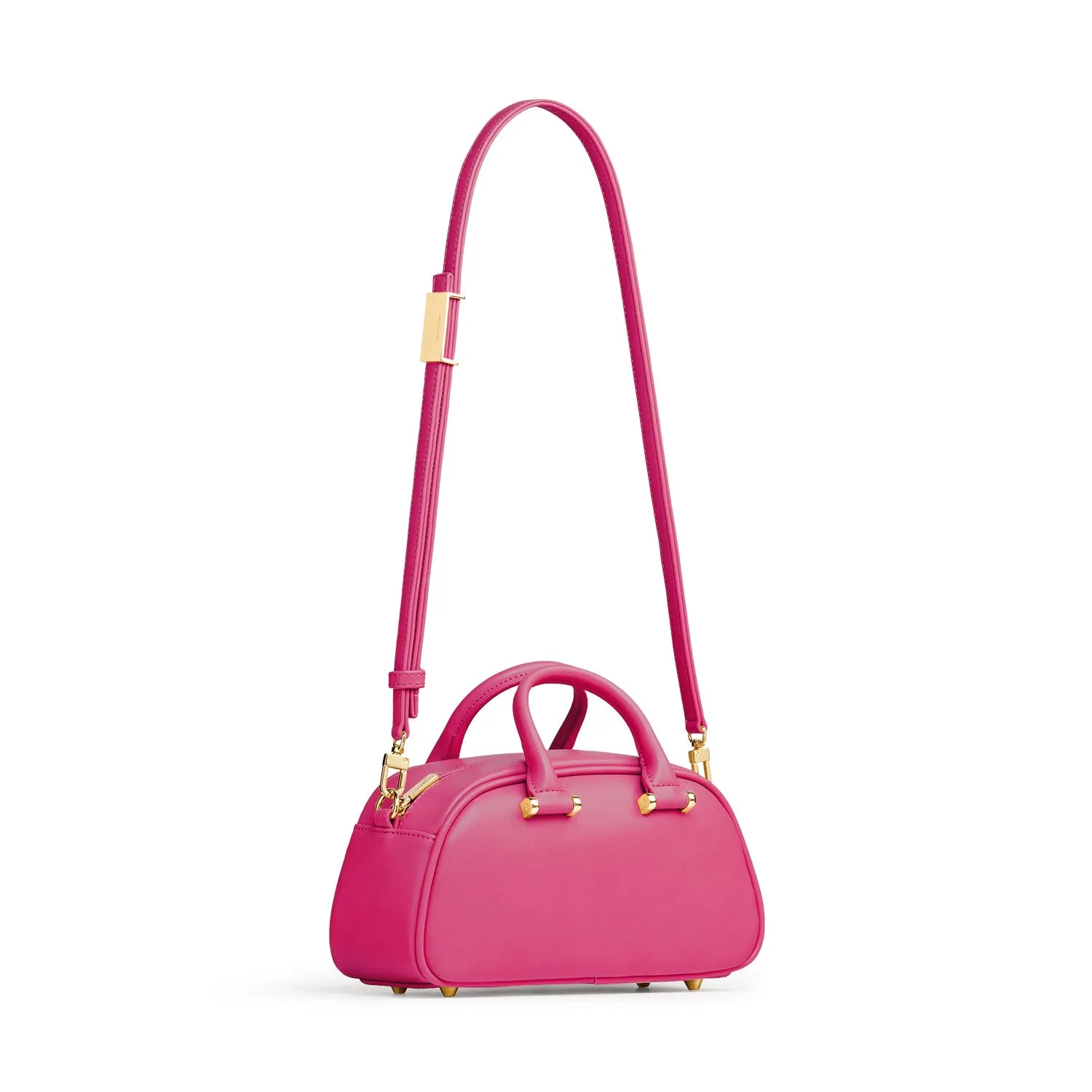 Monty Bowler Bag - Pink