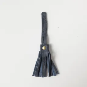 Navy Kodiak Leather Tassel