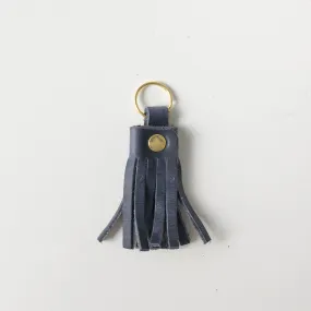 Navy Tassel Keychain