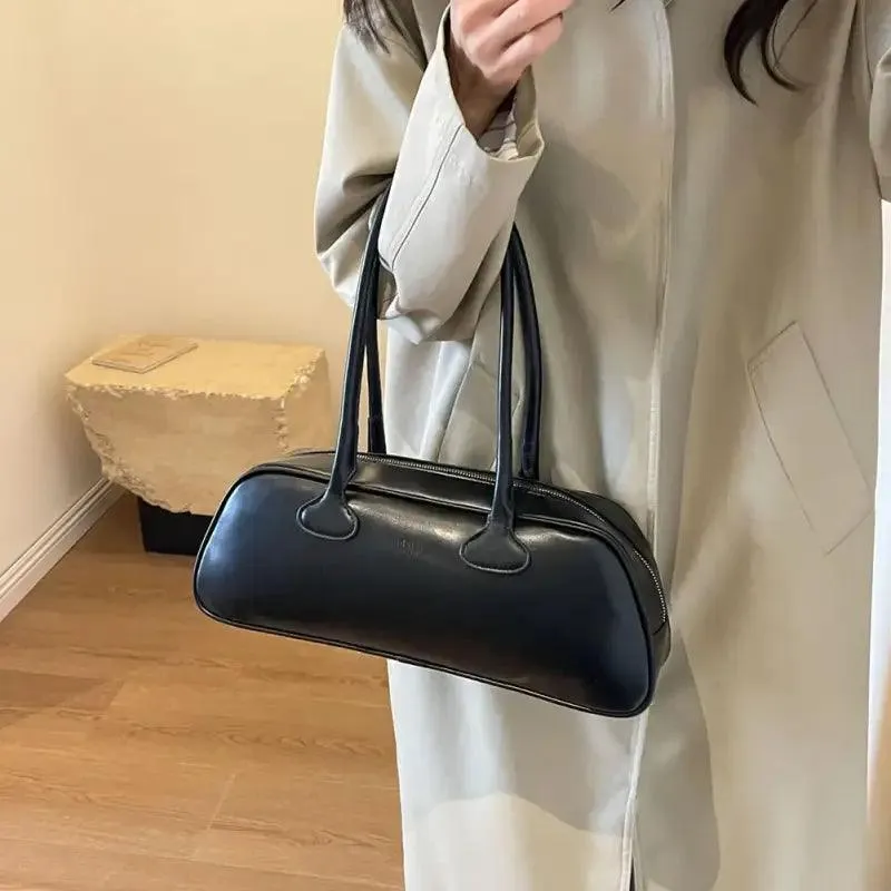 Timeless PU Leather Crossbody Handbag