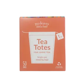 Two Leaves Logo Tea Totes, 50 pack